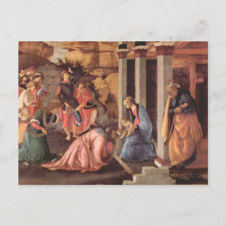 Cartão Postal Epifania de Botticelli