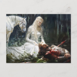 Cartão Postal Épocas heroicas do nibelung. Siegfried foi matar