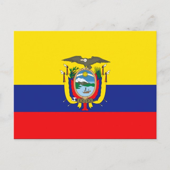 Cartão Postal Equador (Frente)