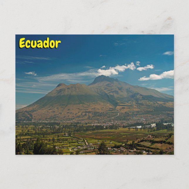 Cartão Postal Equador (Frente)