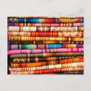 Cartão Postal Equador, Área de Quito, Mercado de Artesanato Otav