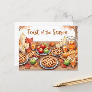 Cartão Postal Equinócio de Queda