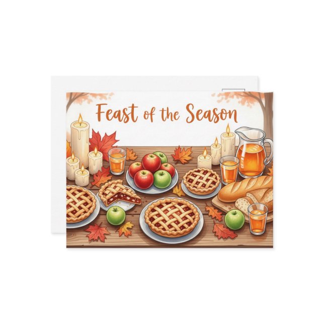 Cartão Postal Equinócio de Queda (Frente/Verso In Situ)