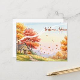 Cartão Postal Equinócio de Queda