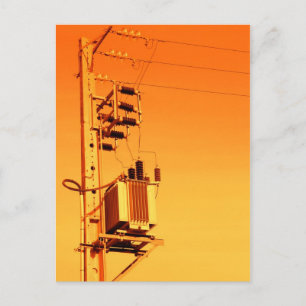 Cartão Postal Equipamento de distribuição de eletricidade