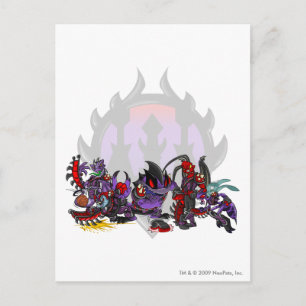 Cartão Postal Equipe Darigan Citadel