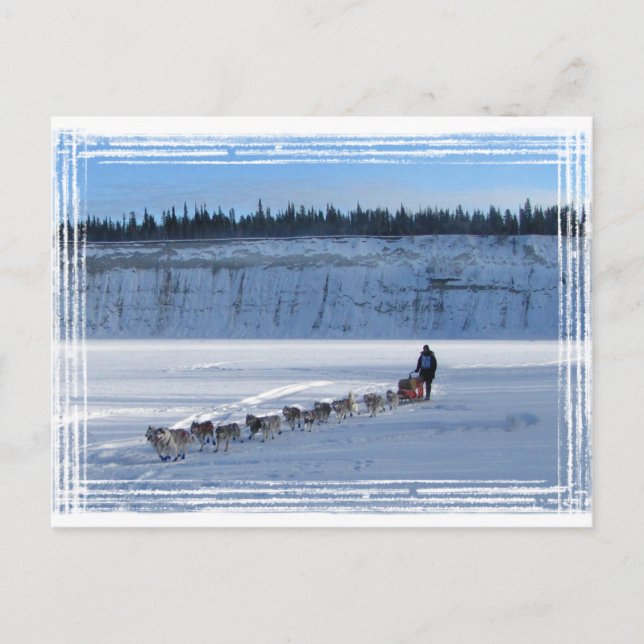 Cartão Postal Equipe de Busca Yukon (Frente)
