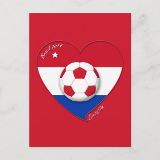 Cartão Postal Equipe de futebol "CROÁCIA". Fútbol de Croacia 201