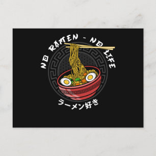 Cartão Postal Equipe do Clube Ramen   Sem Ramen Sem Vida