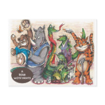 Equipe do Livro "Um Urso com Calças"