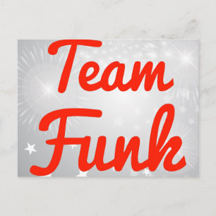 Cartão Postal Equipe Funk
