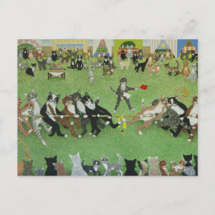 Cartão Postal Equipe vencedora