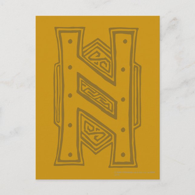 Cartão Postal Erebor - Símbolo H (Frente)