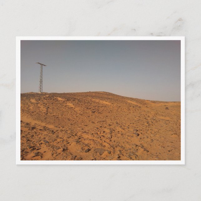 Cartão Postal Erg Chebbi, Merzouga (Marrocos) (Frente)