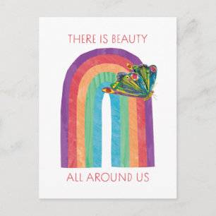 Cartão Postal Eric Carle Há   Beleza ao Redor de Nós