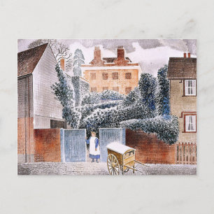 Cartão Postal Eric Ravilious, A vitória, realismo mágico