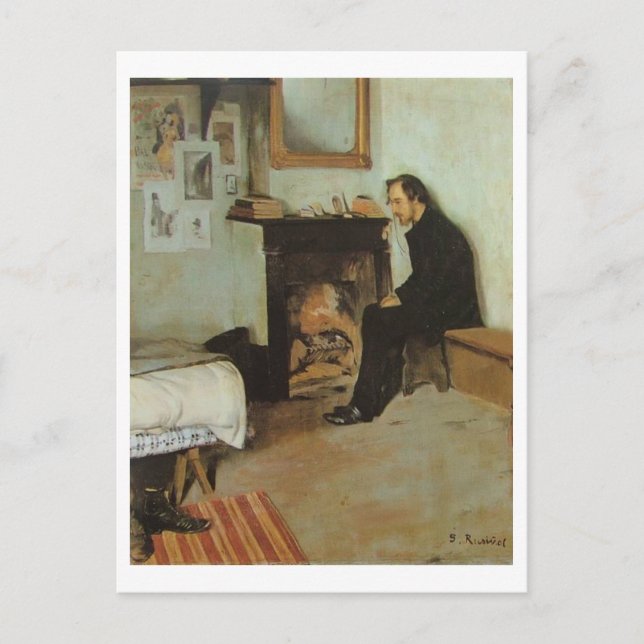 Cartão Postal Erik Satie (Frente)