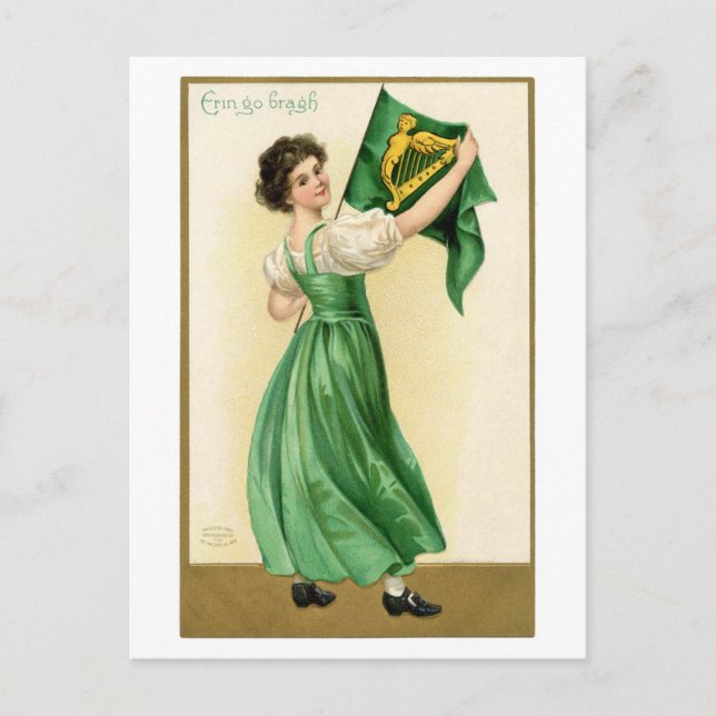 Cartão Postal Erin go bragh (Frente)