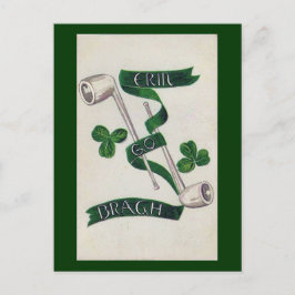 Cartão Postal Erin Go Bragh - Cartão-postal