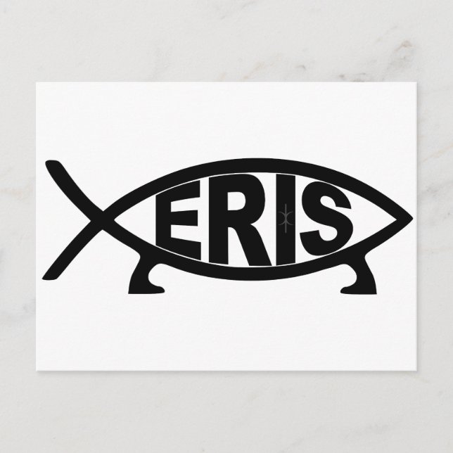 Cartão Postal Eris fishy (Frente)