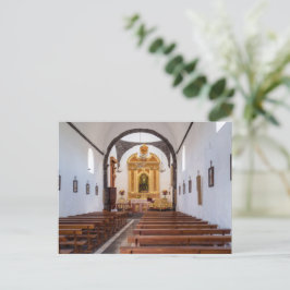 Cartão Postal Ermita de los Dolores Interior, Lanzarote