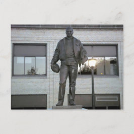 Cartão Postal Ernie Davis Memorial Estátua em Elmira, NY