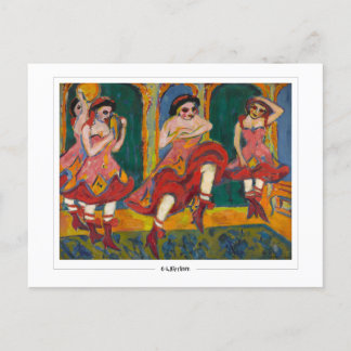 Cartão Postal Ernst Ludwig Kirchner #16 - Cartão-postal de arte