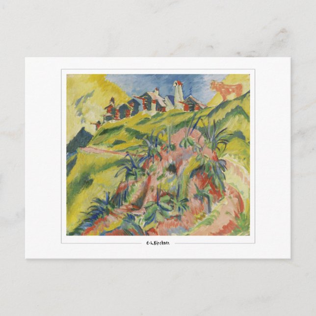 Cartão Postal Ernst Ludwig Kirchner #240 - Cartão-postal de arte (Frente)