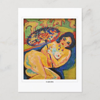 Cartão Postal Ernst Ludwig Kirchner #336 - Cartão-postal de arte