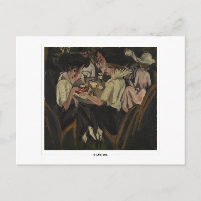 Cartão Postal Ernst Ludwig Kirchner #402 - Cartão-postal de arte (Frente)