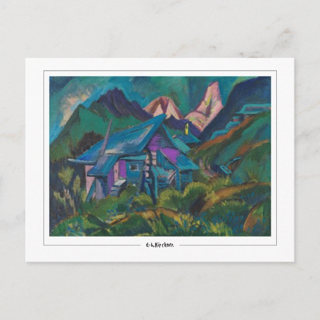 Cartão Postal Ernst Ludwig Kirchner #436 - Cartão-postal de arte (Frente)