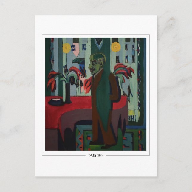 Cartão Postal Ernst Ludwig Kirchner #470 - Cartão-postal de arte (Frente)