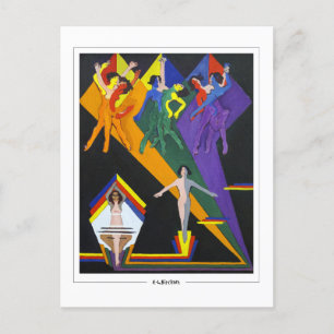 Cartão Postal Ernst Ludwig Kirchner #627-2 - Cartão-postal de Be