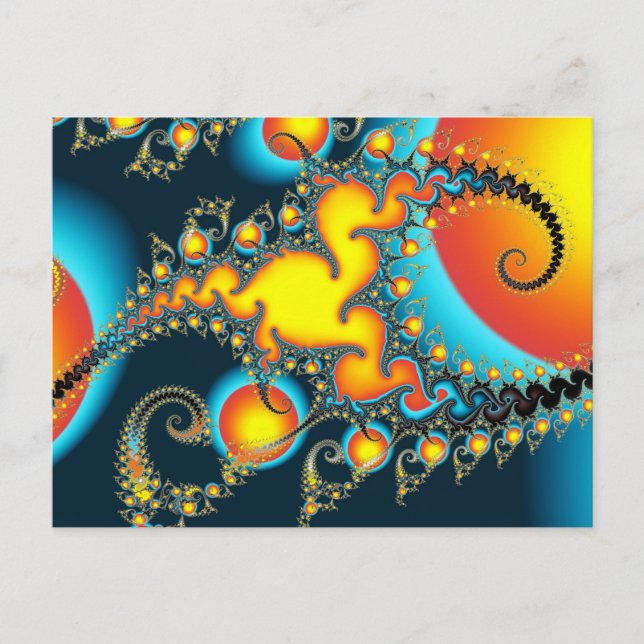 Cartão Postal Erupção de Fogo (Frente)