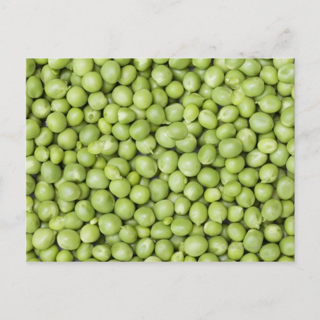 Cartão Postal Ervilhas orgânicas frescas 2 (Frente)