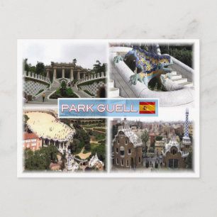 Cartão Postal ES Barcelona - Park Guell