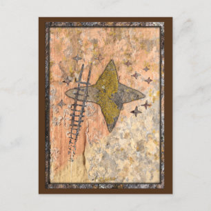 Cartão Postal Escada às Estrelas Conversando Desfiladeiros, Nov