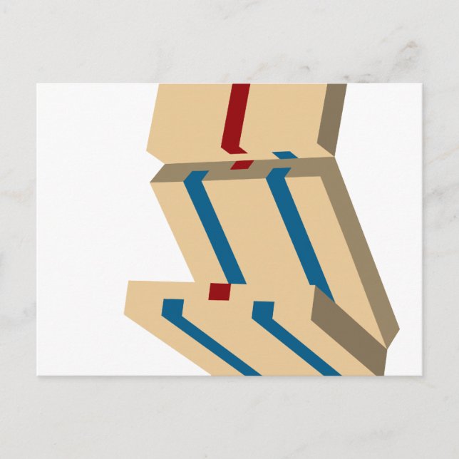 Cartão Postal escada de jacob (Frente)