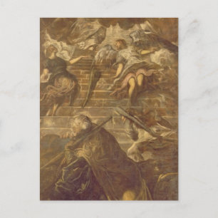 Cartão Postal Escada de Jacob (óleo na canvas)