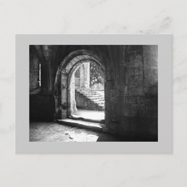 Cartão Postal Escada de pedra (Frente)