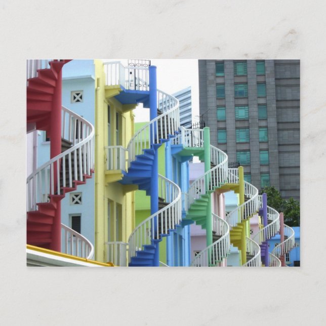 Cartão Postal Escadas (Frente)
