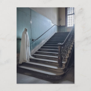 Cartão Postal Escadas Abandonadas Fantasma