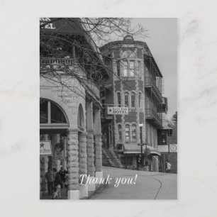 Cartão Postal Escala De Cinza Do Parque Basin E Apartamentos Fla