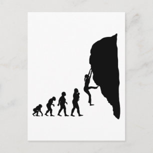 Cartão Postal Escalada de Rock