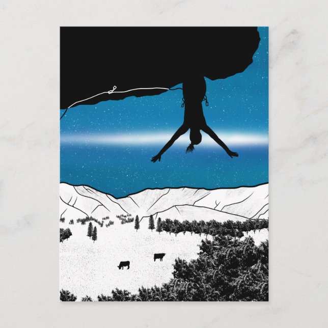 Cartão Postal Escalador de Payners Ford NZ (Frente)