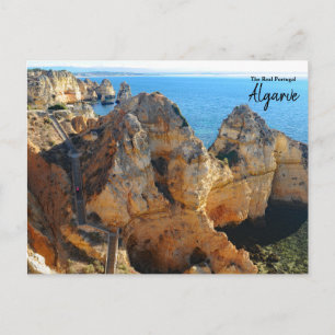 Cartão Postal Escalando Algarve Portugal