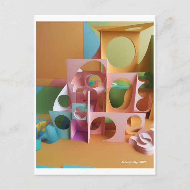 Cartão Postal Escape atualizado n.o 6 (Frente)