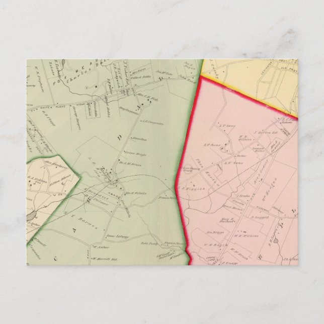 Cartão Postal Escardale, White Plains, Nova Iorque (Frente)