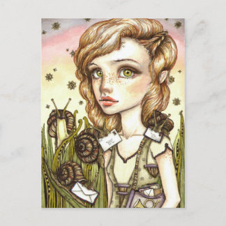 Cartão Postal Escargot Express