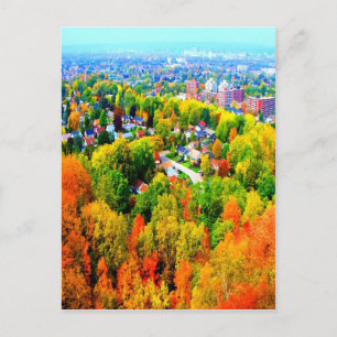 Cartão Postal escarpas de outono de hamilton ontario